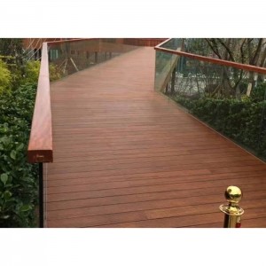 Eco Poly Bamboo Deck Tiles 1220 Kg/M³ Density With Low Expansion Rate