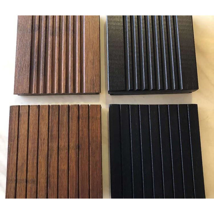Water Resistant Decoration Bamboo Deck Tiles For Outdoor Swimming Pool Featured Image