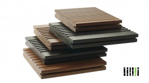 Eco Friendly Bamboo Timber Wall Panels , Exterior Wood Plank Wall Paneling