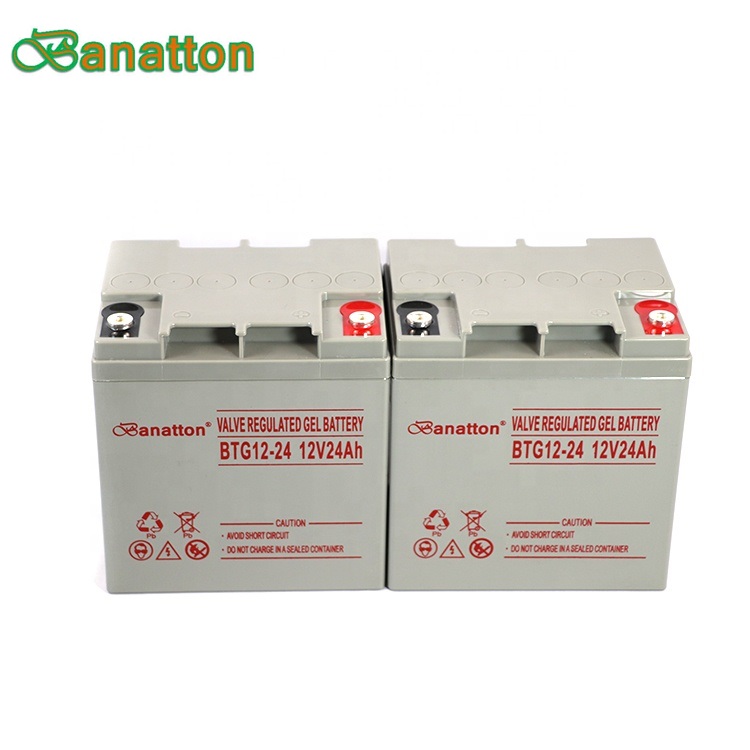 Banatton 12V100AH 200AH Gel Rechargeable Storage AGM Lead Acid Solar Battery