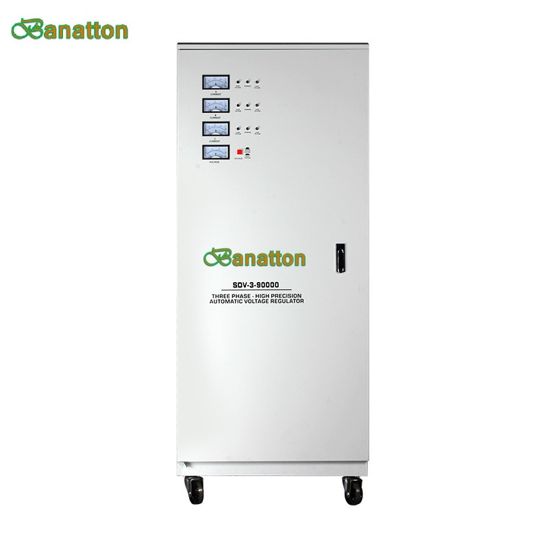 Banatton Servo 3 phase 90kva 40kva 20kva 15kva automatic voltage regulator stabilizer