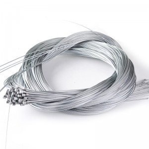 Motorcycle Control cable Brake cable galvanized steel wire rope 1*19 7*7 cable with end head