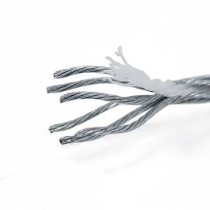 6*7+FC Hot-Dip Galvanized steel wire rope 1.5-12 mm
