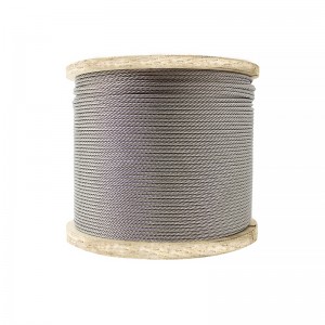 304/316 Stainless Steel  Wire Rope 7×7/7×19 1.0mm~12mm