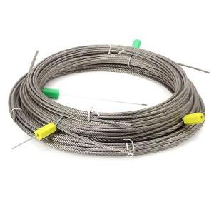 304/316 Stainless Steel  Wire Rope 7×7/7×19 1.0mm~12mm
