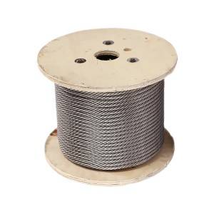 1.5mm Stainless Steel  Wire Rope 7×7 clothesline wire cable