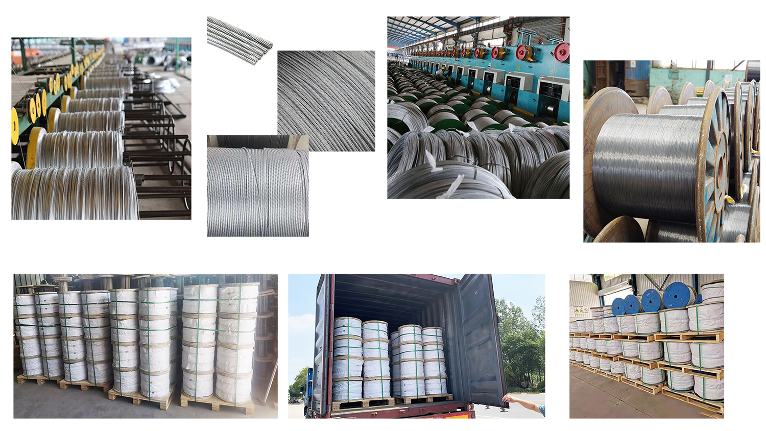 Introduction of hot-dip galvanized steel strand: