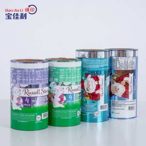 High Quality Roll Stock Film Packaging - Cold seal film for chocolate – Baojiali