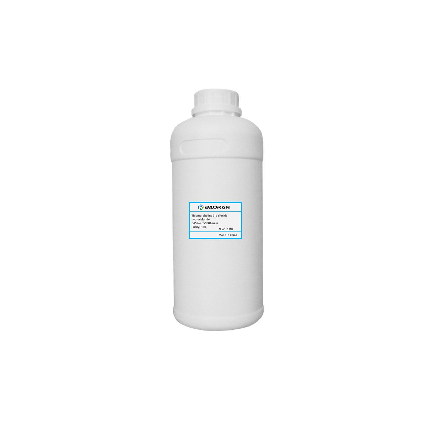 China High Quality N,N-Dimethyl Acetamide Supplier –  98% Thiomorpholine 1,1-dioxide hydrochloride CAS 59801-62-6 – Baoran