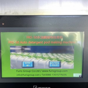 FRS-500 Wasgoed Pod PVA film verpakking masjien