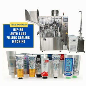 FRS-80 Auto Lotion Tube Filling And Sealing Mac...