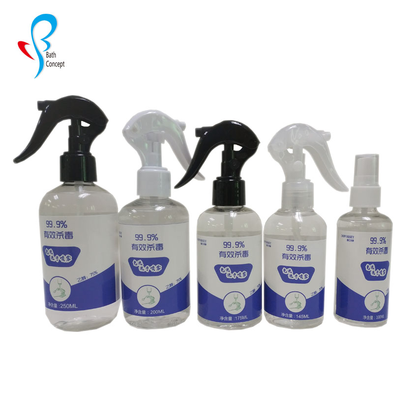 China OEM Skin Hand Sanitizer Companies –  OEM Hand Sanitizer Spray 80% Alcohol Liquid Spr...