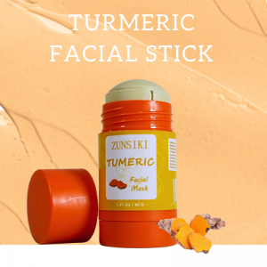 Turmeric Clay Cleansing Stick – Effective Portable Anti-Inflammatory Cleanser, Moisturizing and Non-Tightenin