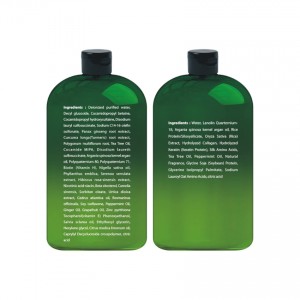 Tea Tree Essential Oil Hair Regrowth and Anti Hair Loss Shampoo and Conditioner Set – Daily Hydrating, Detoxifying
