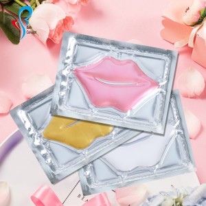 Crystal Lip Masks Pink Collagen Lip Pads for Moisturizing, Remove Dead Skin, Anti-Wrinkle, Anti-Aging, Hydrating and Plump Your Lips