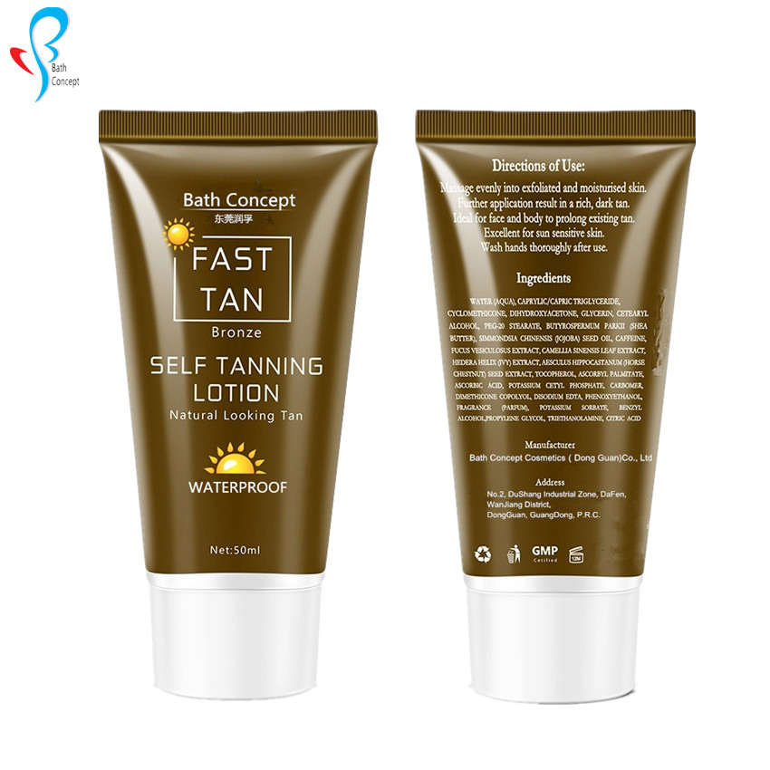 China OEM Natural Face Tanner Manufacturers –  Fake Tan Self Tanning Lotion for Body Gradu...