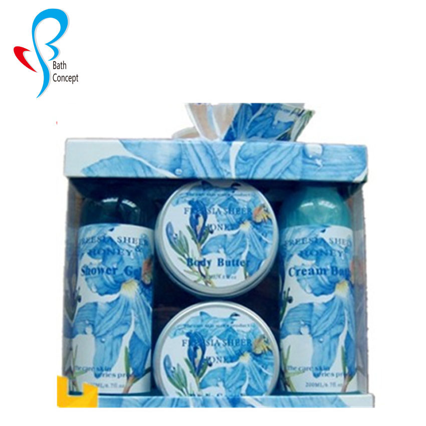 China OEM Honey Soap Manufacturers –  Hot selling hotel best cleaning bath luxury gift set...