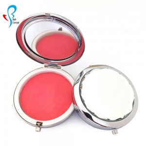 China OEM Lip Gloss That Tastes Good Manufacturer –  OEM Factory Wholesale organic private label cream blush on make up cosmetic compact blusher pallet – Bath Concept