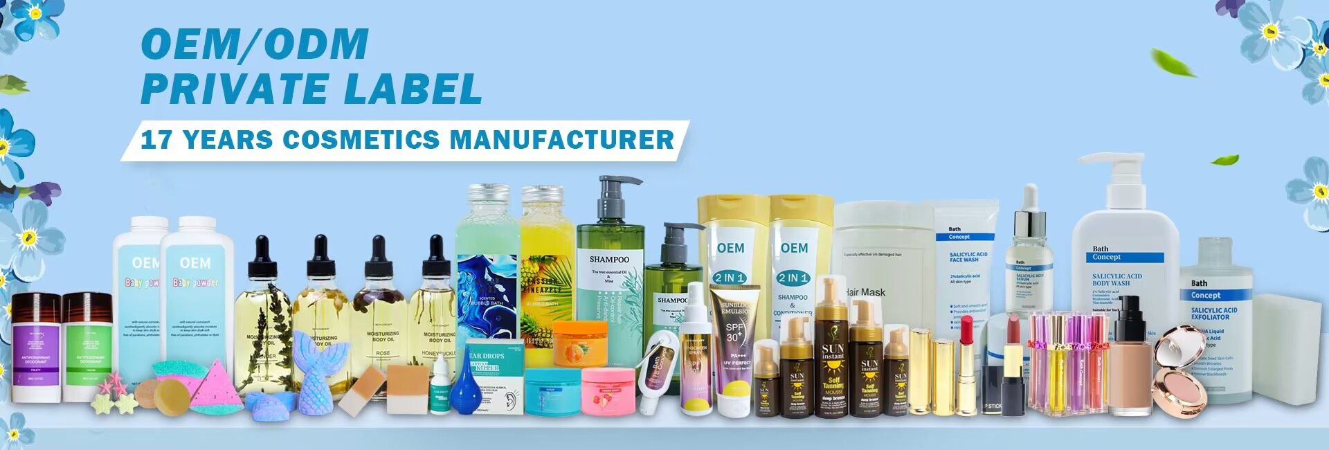 OEM bath and body care factory