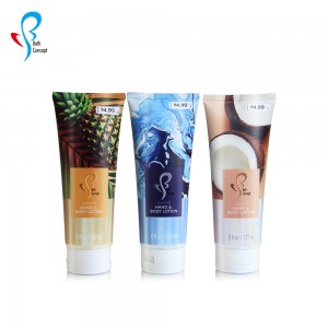 China OEM The Body Products Manufacturers –  OEM custom private lable hand lotion packaging natural vegan coconut fragrance skin whitening hand lotion – Bath Concept