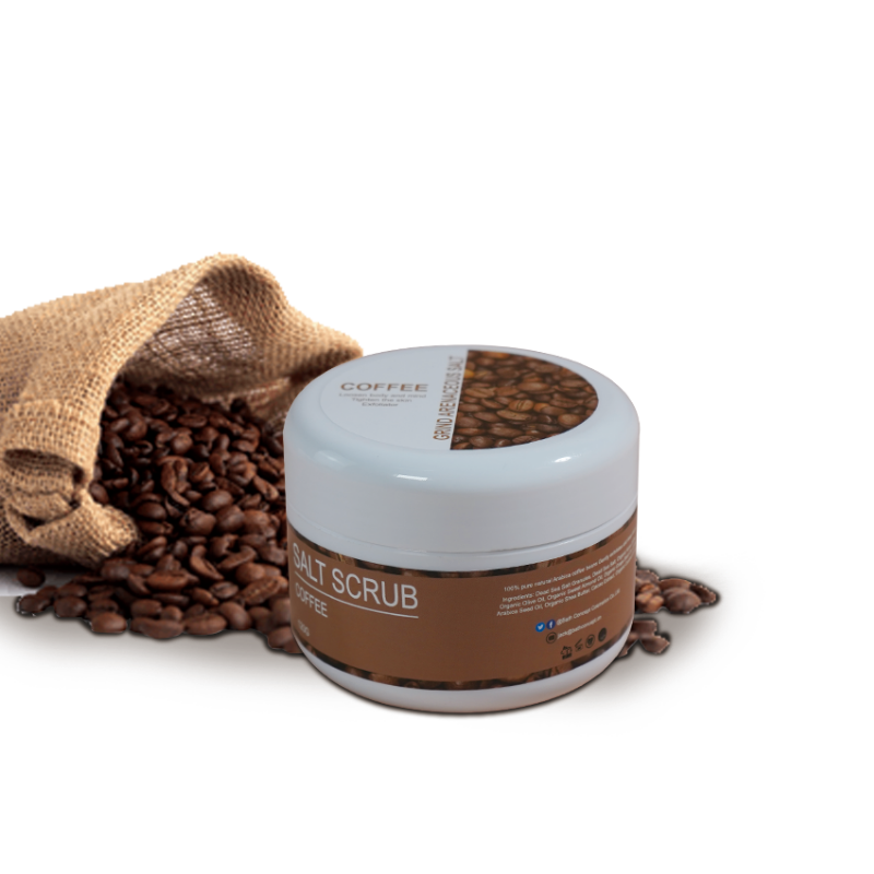 China OEM Body Skin Care Companies –  Natural coffee body scrub Fights Stretch Marks Fine ...