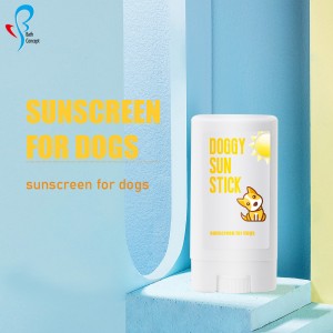 Wholesale Natural Skin Moisturizing Dog Sun Protection Essential Oil Sunscreen Skin Conditioner dog sunscreen stick