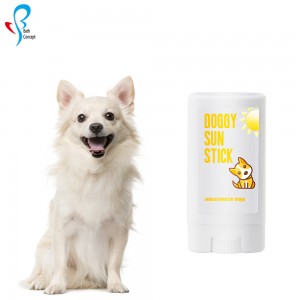 Wholesale Natural Skin Moisturizing Dog Sun Protection Essential Oil Sunscreen Skin Conditioner dog sunscreen stick