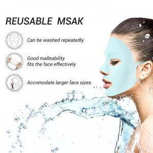 OEM private label 3d facial mask for Anti-Wrinkles Brightening and Soothing Hydrating Firming skin