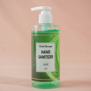 China OEM Wholesale Hand Sanitizer Manufacturer –  OEM manufacture wholesale private label waterless hand sanitizer alcohol gel with essential oil – Bath Concept