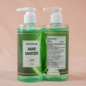 OEM manufacture wholesale private label waterless hand sanitizer alcohol gel with essential oil
