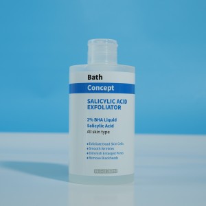 OEM diminish enlarged pores exfoliate dead skin cells exfoliate salicylic acid 2% BHA Liquid Salicylic Acid