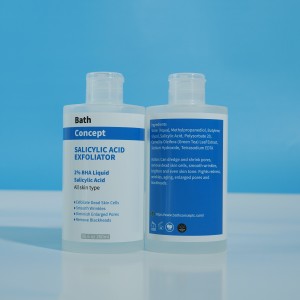 OEM GMPC ISO Factory Remove Blackhead Anti Wrinkles Aging 2% BHA Liquid Salicylic Acid