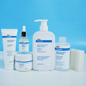 OEM GMPC ISO SMETA Factory anti ance moisture remove dead the skin salicylic acid soap for face