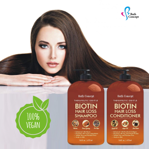 DHT Anti Hair Loss Biotin Hair Growth Shampoo and Conditioner Set  For Men and Women