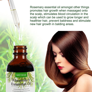 custom rosemary hair care growth serum oil