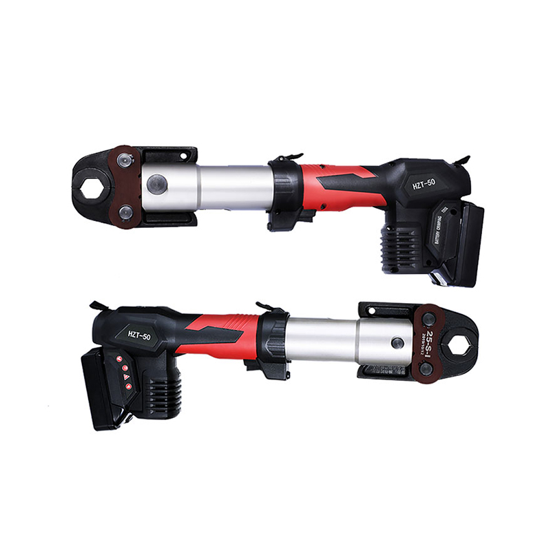 Steel Pipe Cutting Machine Manufacturer –  HZT-50 Electric Battery Powered Pipe Crimping Tool – HEWLEE Tools