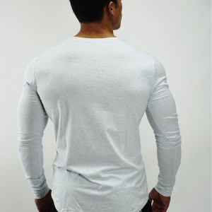 Men’s Long Sleeve Gym Fitness T-shirts