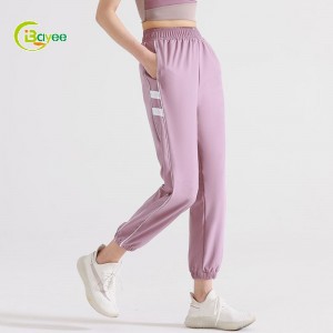 Women’s Running Sweatpants with Zipper Pockets