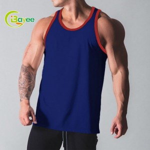 Men’s Gym Tank Top Sports Cotton with Custom Logo