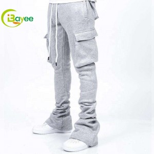 Stacked Sweatpants For Men