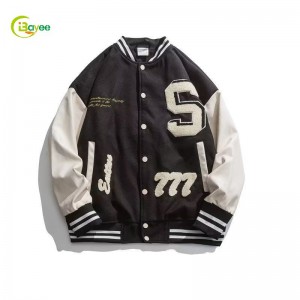 Custom Your Own Branded Chenille Embroidered Varsity Jacket