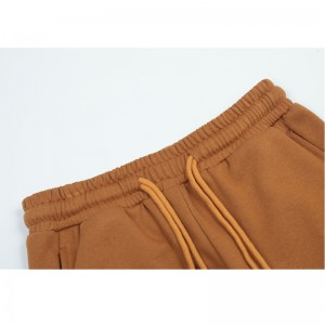 French Terry Flare Sweatpants with String
