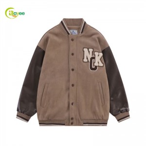 Wholesale Varsity Jackets with Leather Sleeves