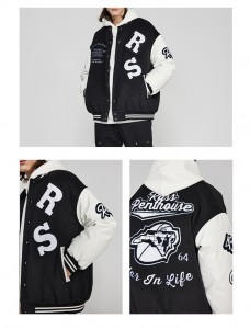 Design Your Own Branded Chenille Embroidered Varsity Jacket