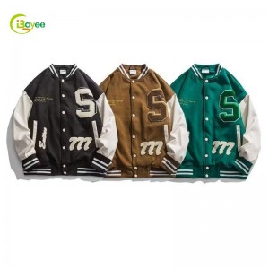 Custom Your Own Branded Chenille Embroidered Varsity Jacket
