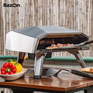 Bazon — Portable Outdoor Gas Fired Baking Pizza Oven