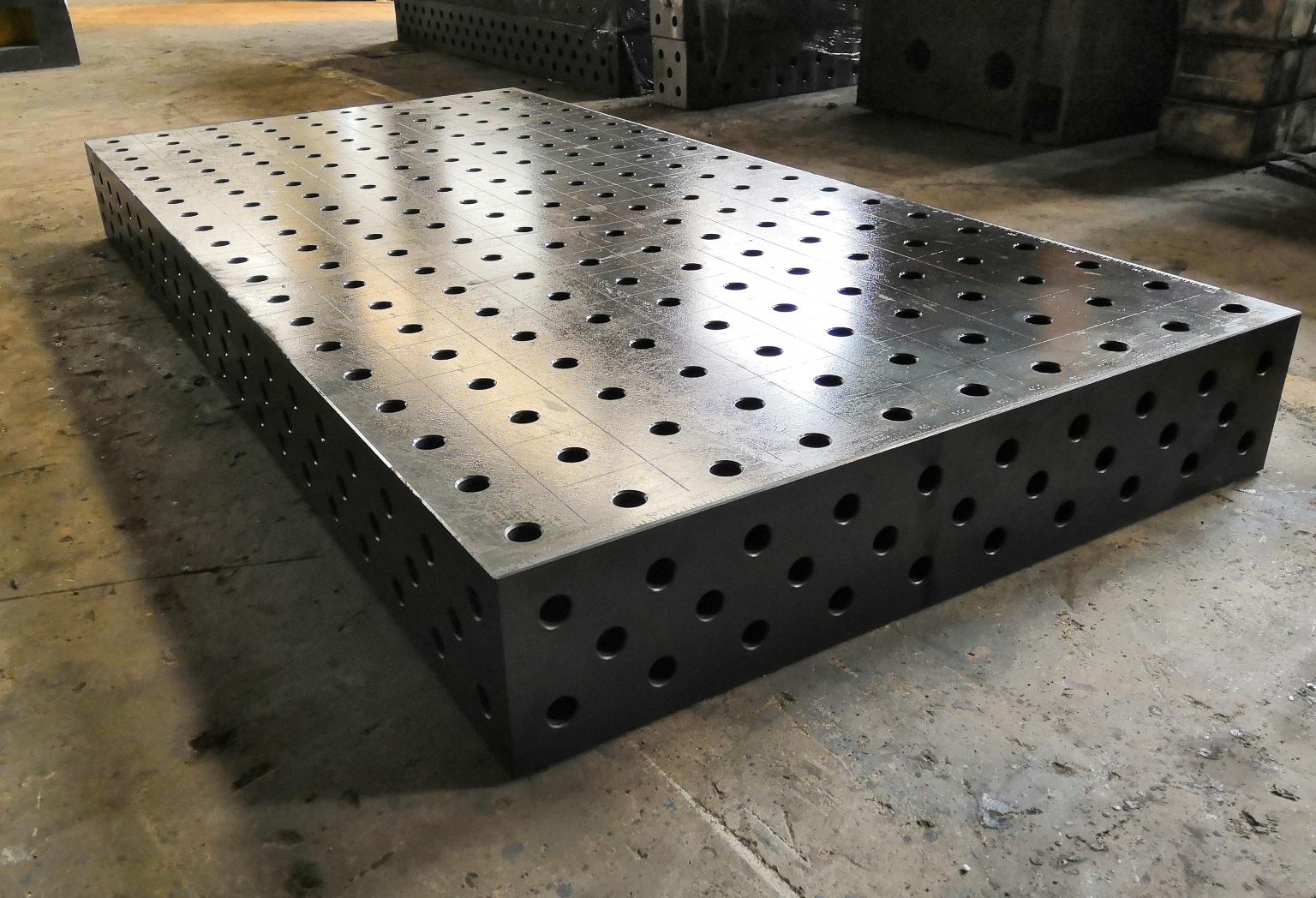 Customer feedback on nitriding treatment 3D welding table