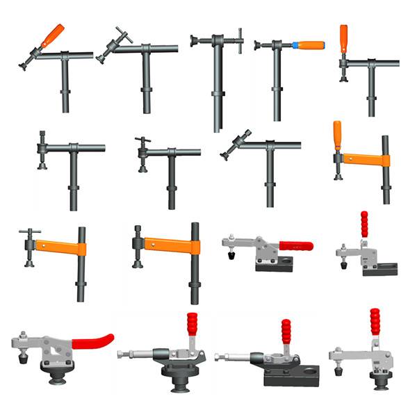 Low price for Welding Tables Manufacture - welding table Clamps – Bocheng