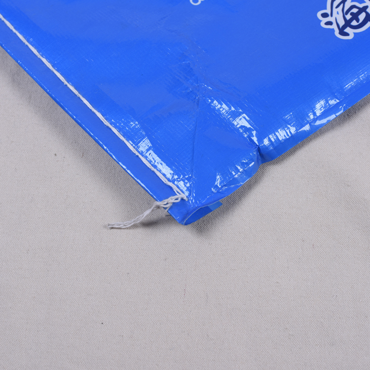 20kg Wholesale Plastic Feed Flour Fertilizers sack BOPP Laminated PP Woven Bag