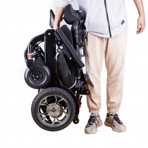 Baichen Cheapest Handicapped Folding Motorized Automatic Power Electric Wheelchair